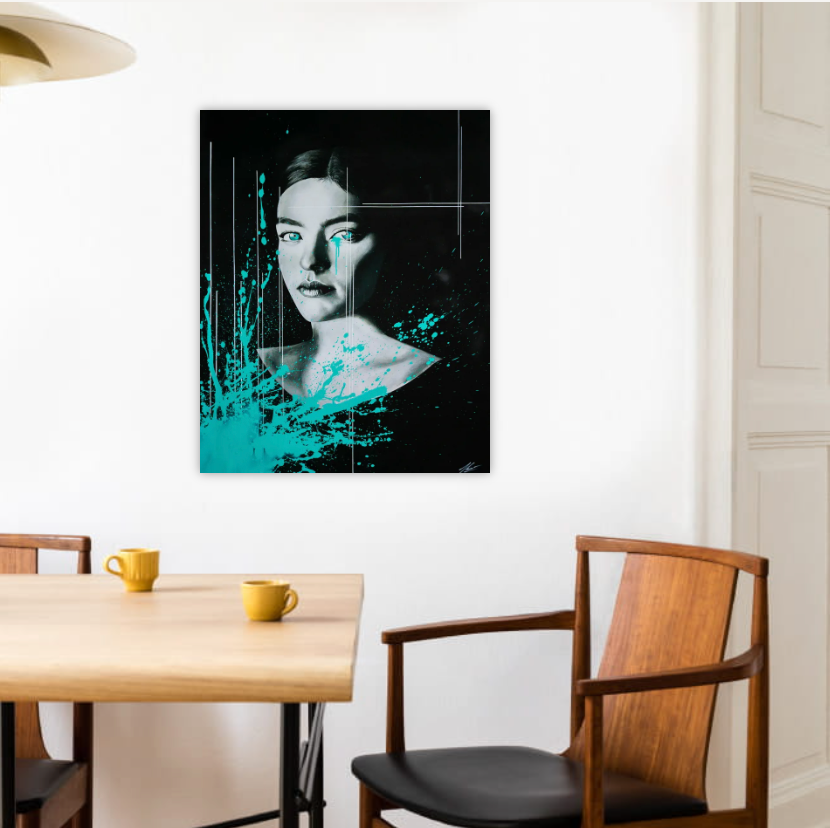 "Conscious Mind" Black Series Fine Art Print