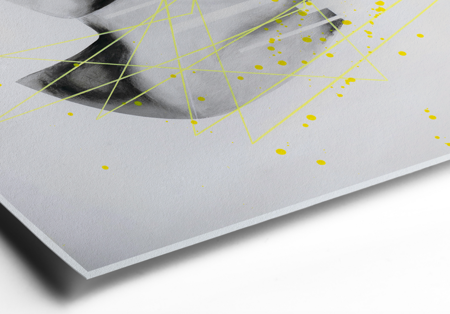 "Conscious Mind" White Series Poster