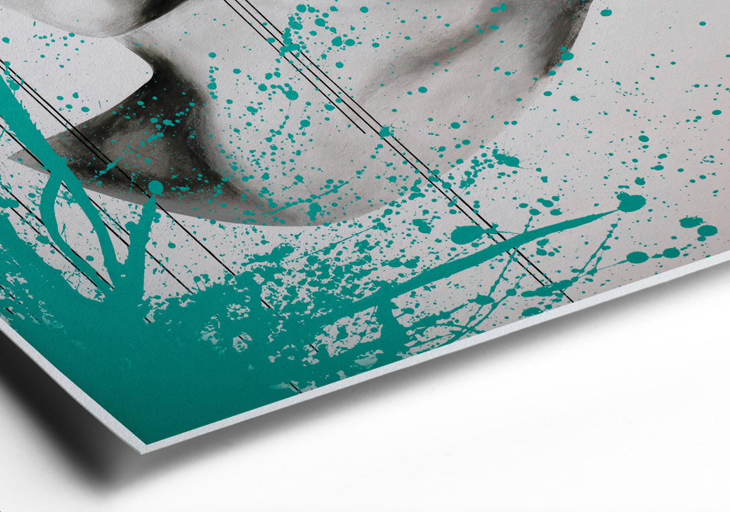 "Conscious Mind" White Series Poster